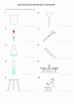 Chemistry Lab Equipment Worksheet Unique Lab Equipment Uses Worksheet Editable Worksheet with