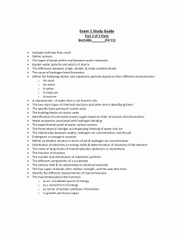 Chemistry Of Life Worksheet Awesome Chapter 2—chemistry Of Life Review Worksheet