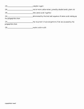 Chemistry Of Life Worksheet Lovely Chemistry Of Life Vocabulary Quiz or Worksheet for Zoology