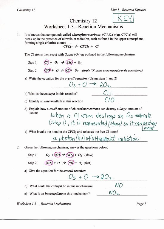 Chemistry Review Worksheet Answers Awesome Chemistry 12