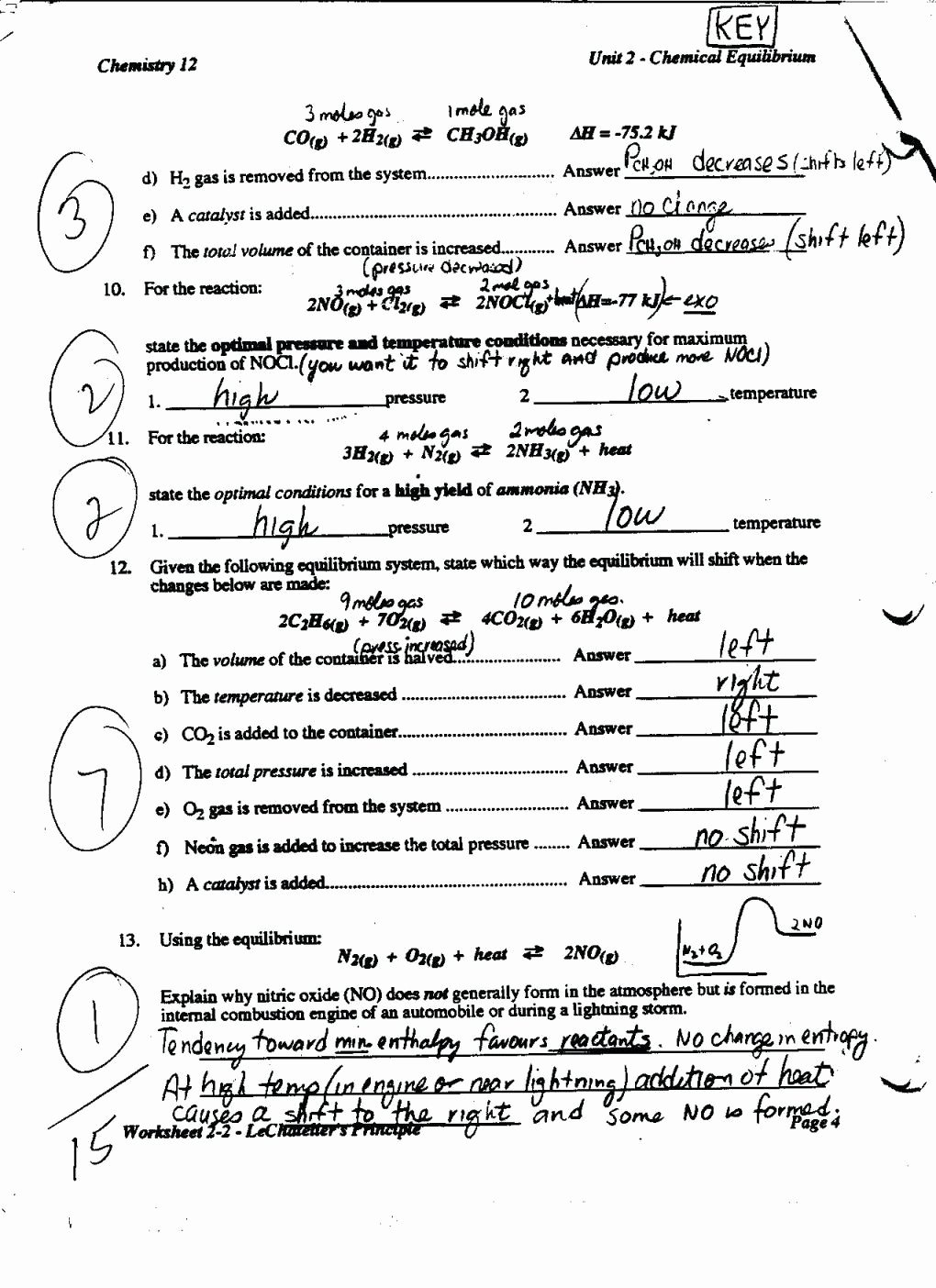 50 Chemistry Review Worksheet Answers Chessmuseum Template Library