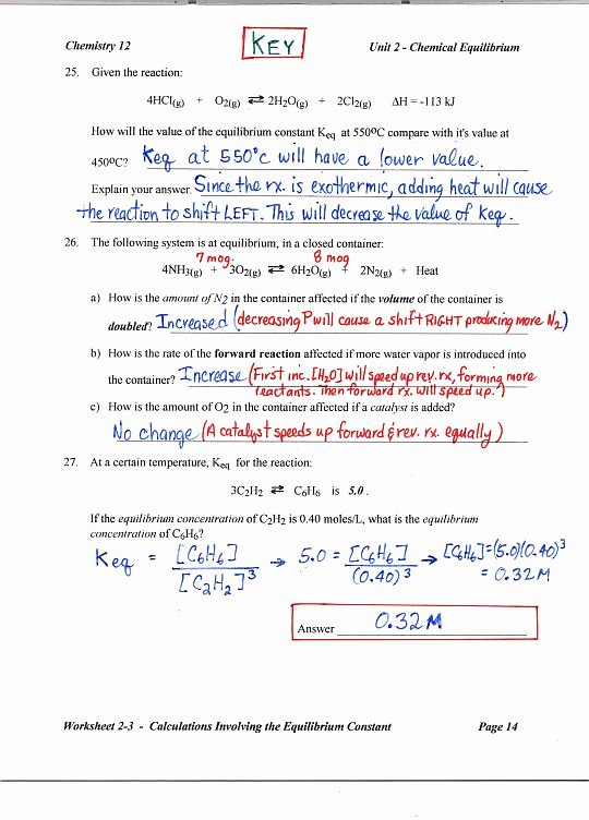 Chemistry Review Worksheet Answers New Chemistry 12 Mr Nguyen S Website