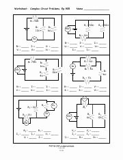 Circuits Worksheet Answer Key Awesome Printables Of Worksheet Series Circuit Problems Episode
