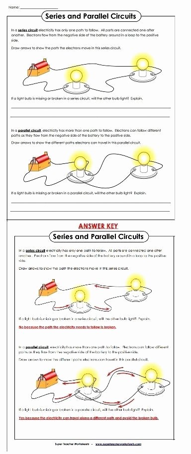 Circuits Worksheet Answer Key Inspirational Check Out Our Electricity Worksheets Science