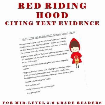 Citing Textual Evidence Worksheet Beautiful Cite Text Evidence Plete Lesson High Interest Red