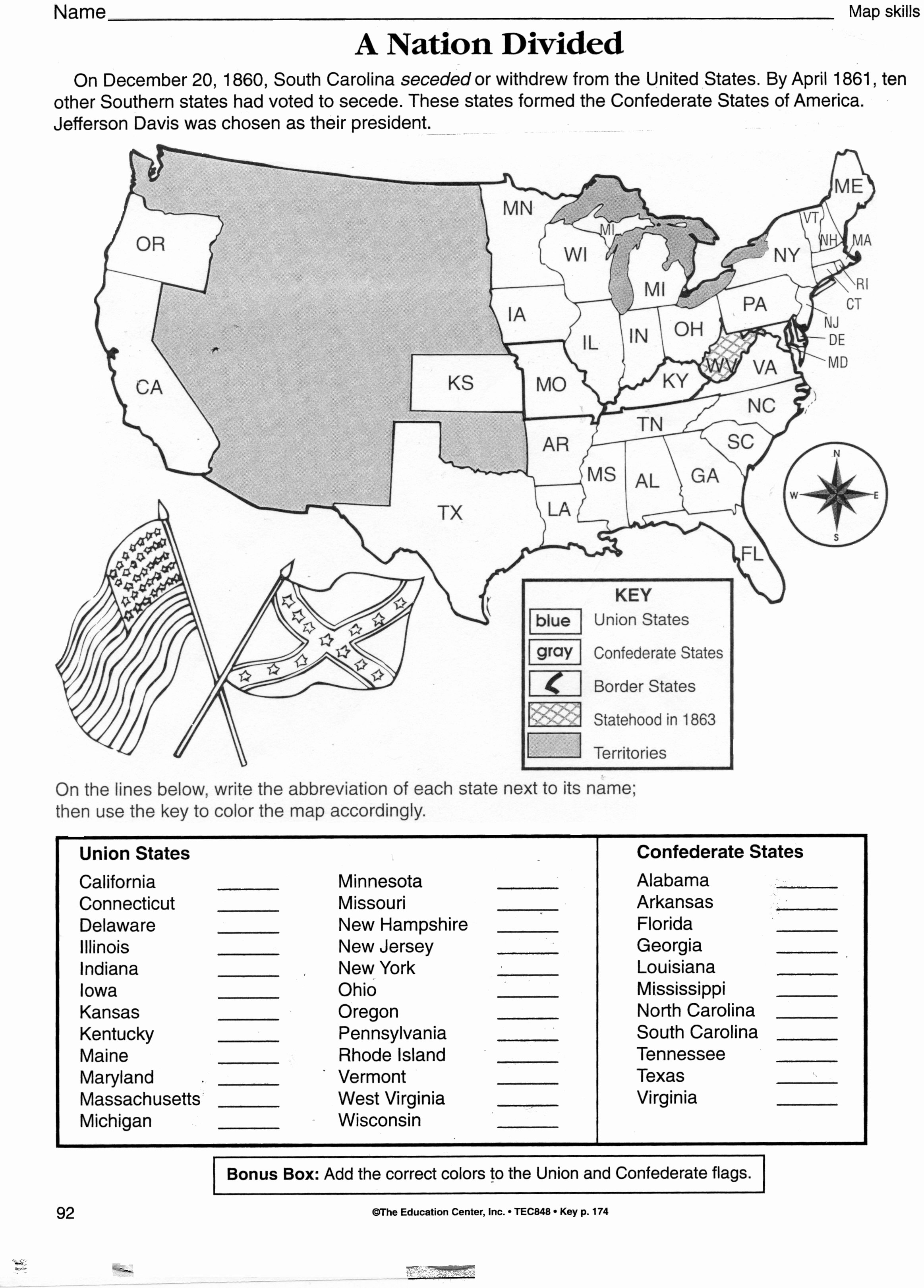 Civil War Battles Map Worksheet Lovely Texas Civil War Battle Map Worksheet the Best Worksheets