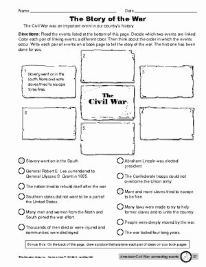 Civil War Timeline Worksheet Unique Best 25 Civil War Activities Ideas On Pinterest