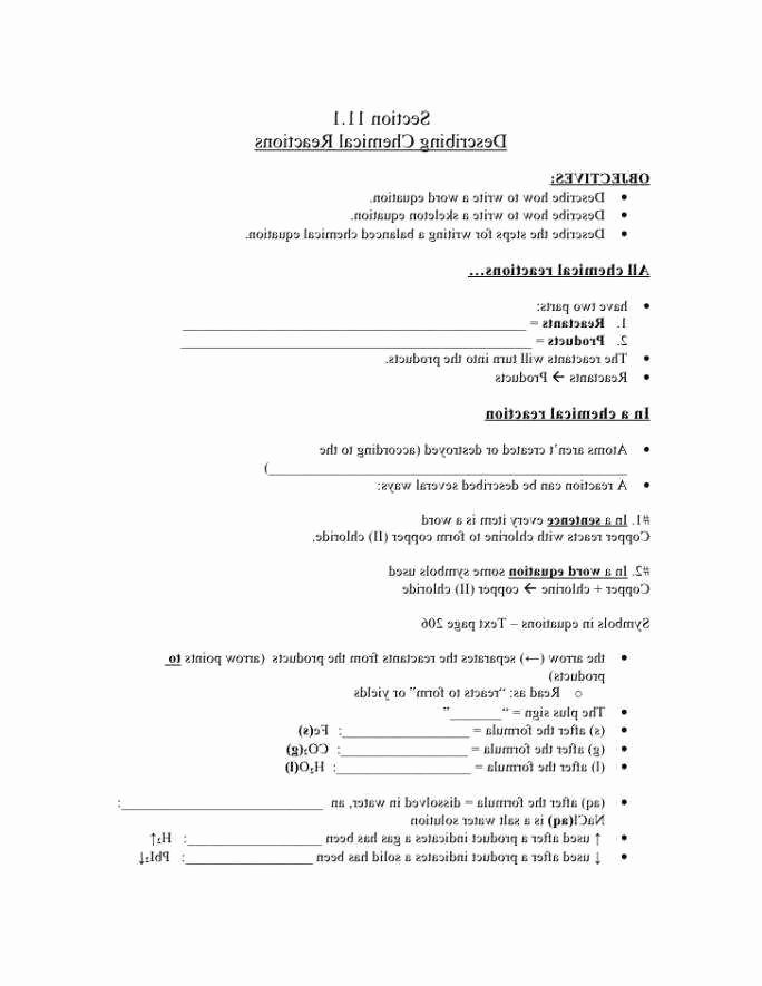 Classification Of Chemical Reactions Worksheet Unique 25 Fresh Classification Chemical Reactions Worksheet