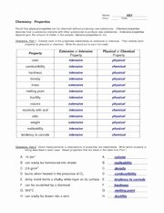 Classification Of Matter Worksheet Answers Best Of 48 Worksheet Classification Matter Homework Calendar