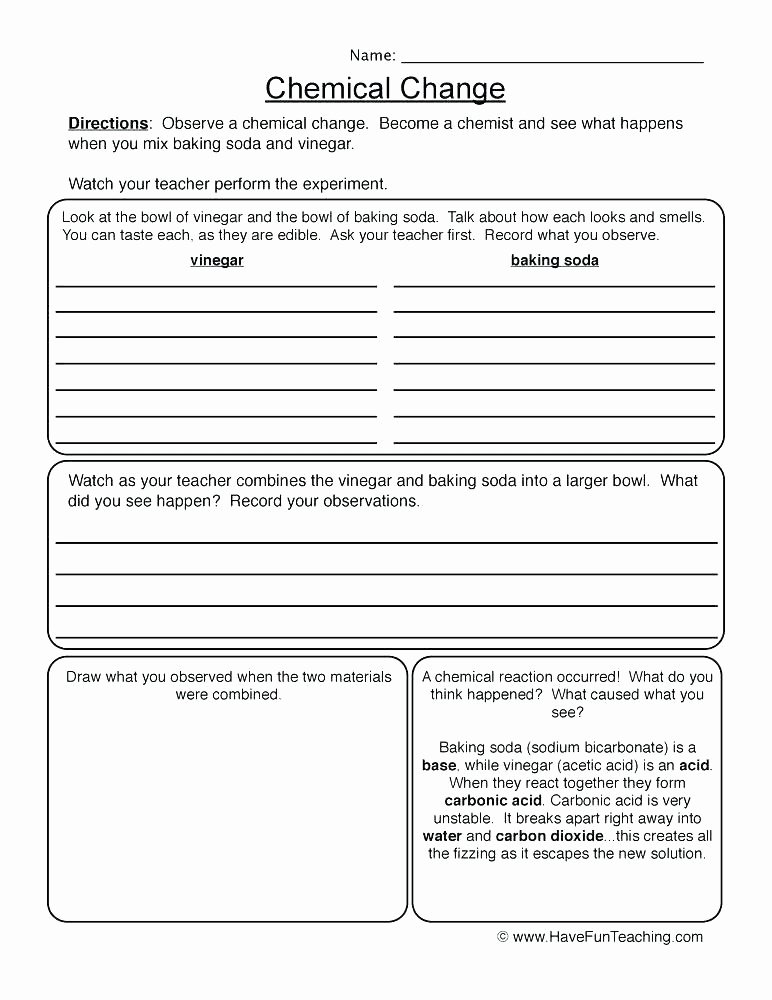 Classifying Matter Worksheet Answers