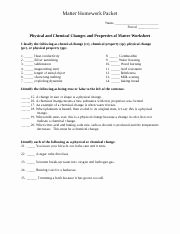 Classifying Matter Worksheet Answers Elegant Classifying Matter Worksheet with Answers Classifying