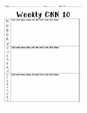 Cnn Student News Worksheet New Cnn 10 Worksheets