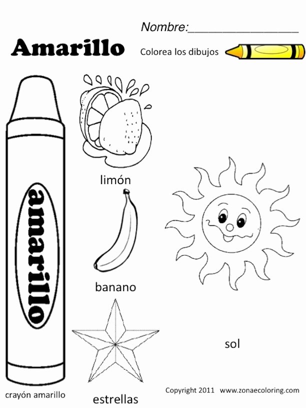 Colors In Spanish Worksheet Awesome 13 Best Of Colors Spanish Worksheets Printable