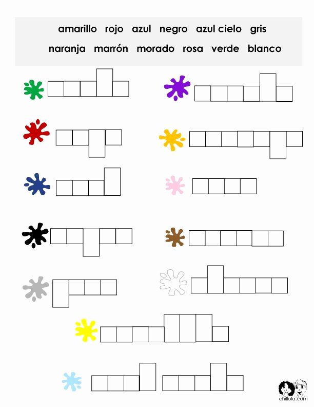 Colors In Spanish Worksheet Fresh 25 Best Ideas About Spanish Colors On Pinterest