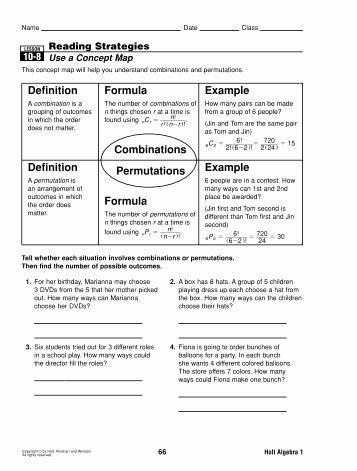 Combinations and Permutations Worksheet Inspirational Permutations and Binations Worksheet Ctqr 150 1