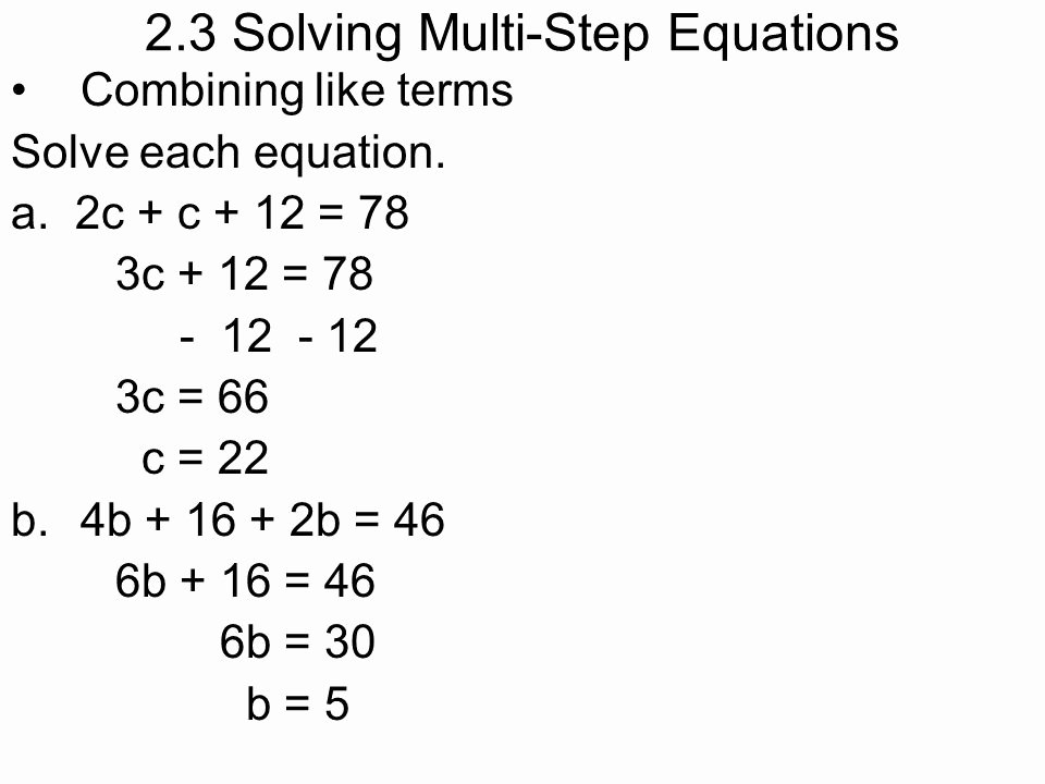 50 Combining Like Terms Equations Worksheet Chessmuseum Template Library