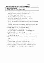 Commonly Confused Words Worksheet Inspirational English Worksheets Beginning Monly Confused Words 1