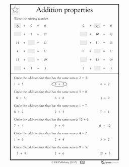 Commutative and associative Properties Worksheet Awesome Kindergarten Math Worksheets and 3 More Makes