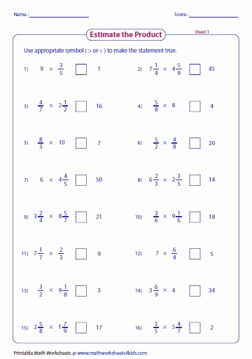 Comparing Fractions and Decimals Worksheet Best Of Estimating Decimals and Fractions Worksheets