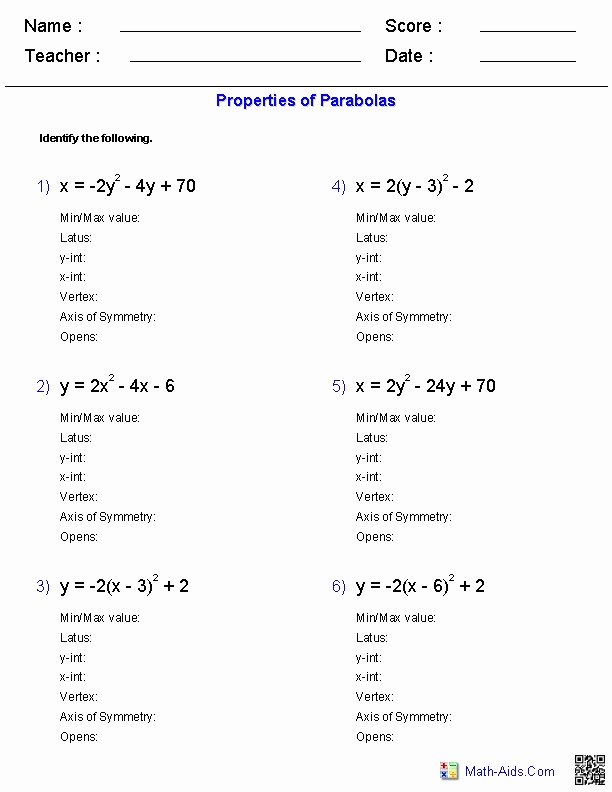 Complex Numbers Worksheet Answers Elegant 22 Algebra 2 Plex Numbers Review Worksheet