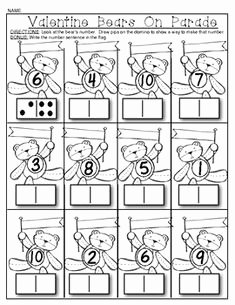 Composing and Decomposing Numbers Worksheet Awesome Domino Math Worksheets Posing and De Posing Numbers