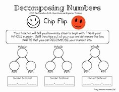 Composing and Decomposing Numbers Worksheet Lovely 1000 Images About K Oa A 3 Mon Core De Pose Numbers