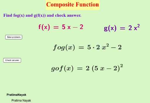 Composite Function Worksheet Answers Lovely Worksheet On Posite Function – Geogebra