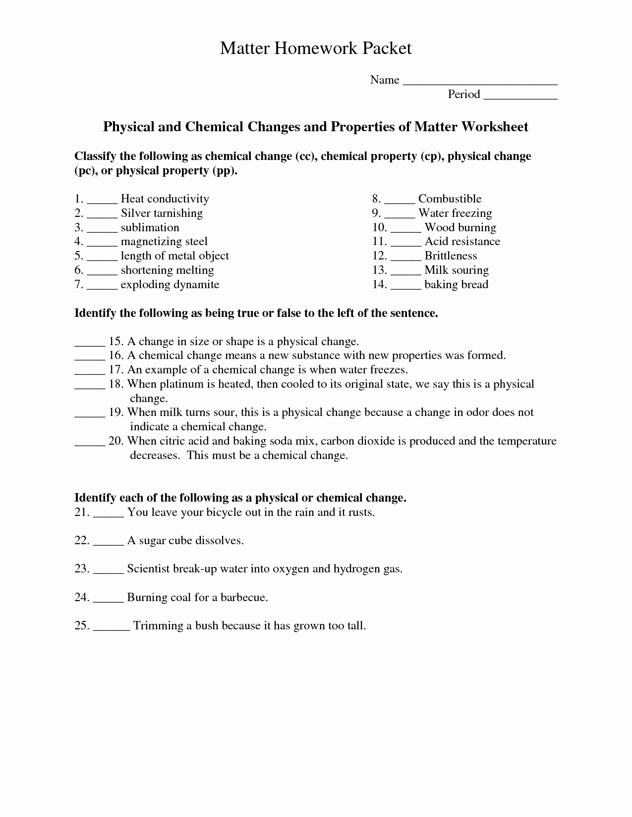 Composition Of Matter Worksheet Answers Beautiful Section 1 Position Matter Worksheet Answers