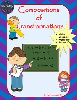 Composition Of Transformations Worksheet Lovely Geometry Worksheet Position Of Transformations by My
