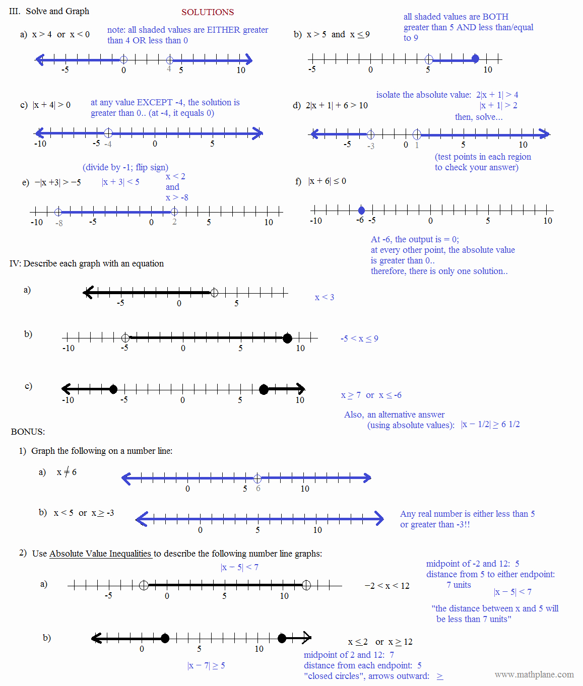 Compound Inequalities Worksheet Answers New 1 6 solving Pound and Absolute Value Inequalities