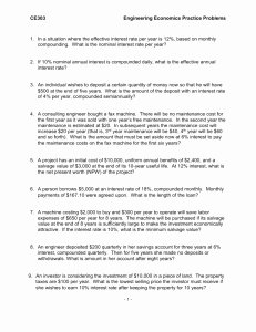 Compound Interest Worksheet Answers Lovely Simple and Pound Interest Worksheet