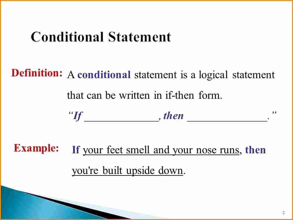 Conditional Statement Worksheet Geometry Unique Conditional Statements Worksheet