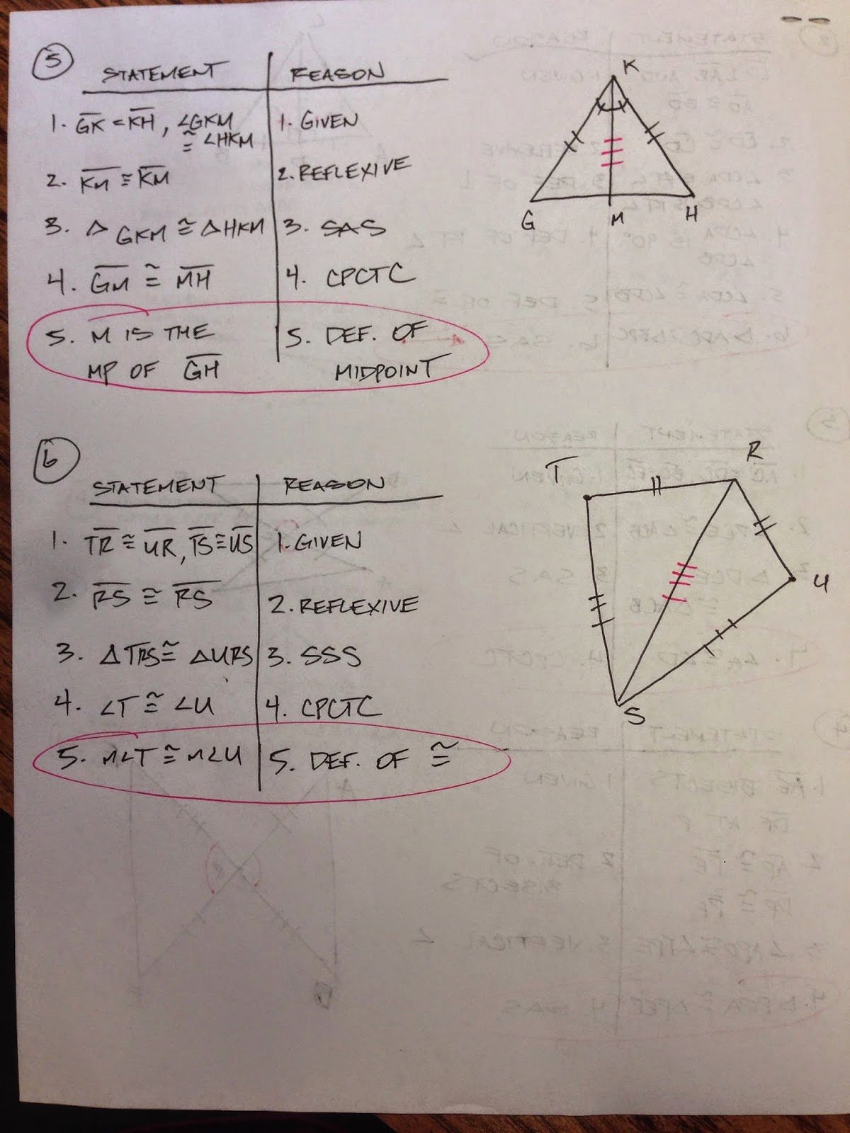 Congruent Triangles Worksheet Answers Lovely Using Congruent Triangles Cpctc Worksheet 4 4