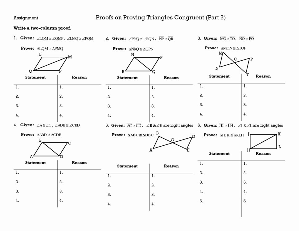 Congruent Triangles Worksheet Answers Luxury Triangle Congruence Worksheet Answers