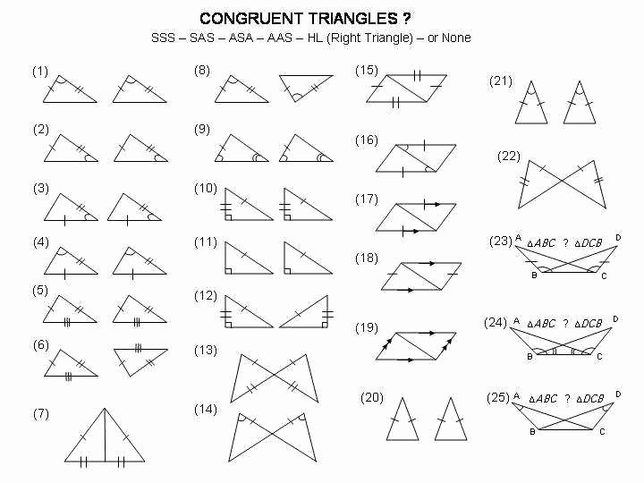 Congruent Triangles Worksheet with Answer Luxury Congruent Triangles Worksheet