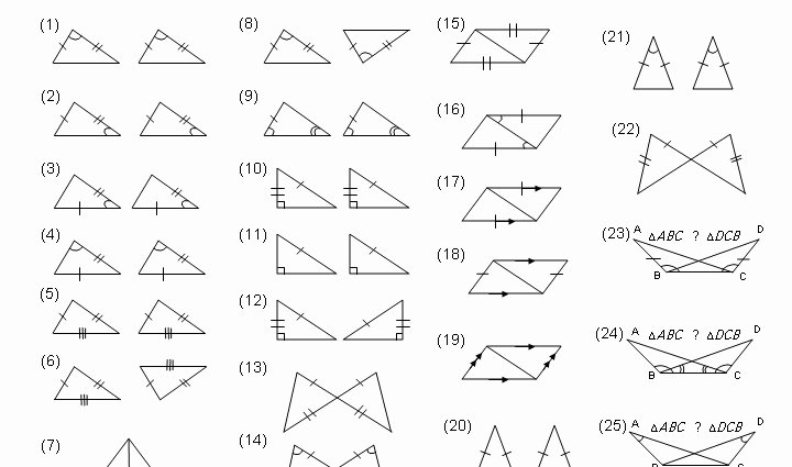 Congruent Triangles Worksheet with Answer New Congruent Triangles Worksheet