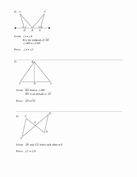 Congruent Triangles Worksheet with Answer Unique Congruent Triangles Worksheet Cpctc by Mary Oakes