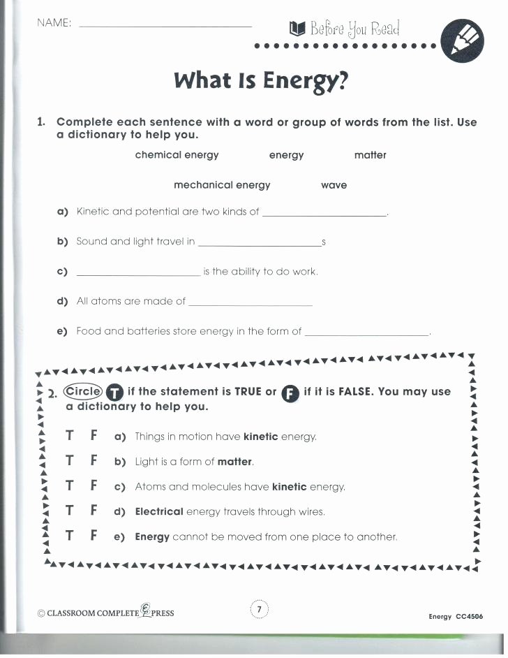 Conservation Of Energy Worksheet Awesome Conservation Energy Worksheet Pdf Energy Etfs