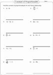 Constant Of Proportionality Worksheet Luxury Constant Of Proportionality Worksheets