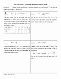 Constant Rate Of Change Worksheet Elegant Constant Rate Change Worksheet Teaching Resources