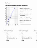 Constant Rate Of Change Worksheet Unique Constant Rate Change Worksheet Teaching Resources