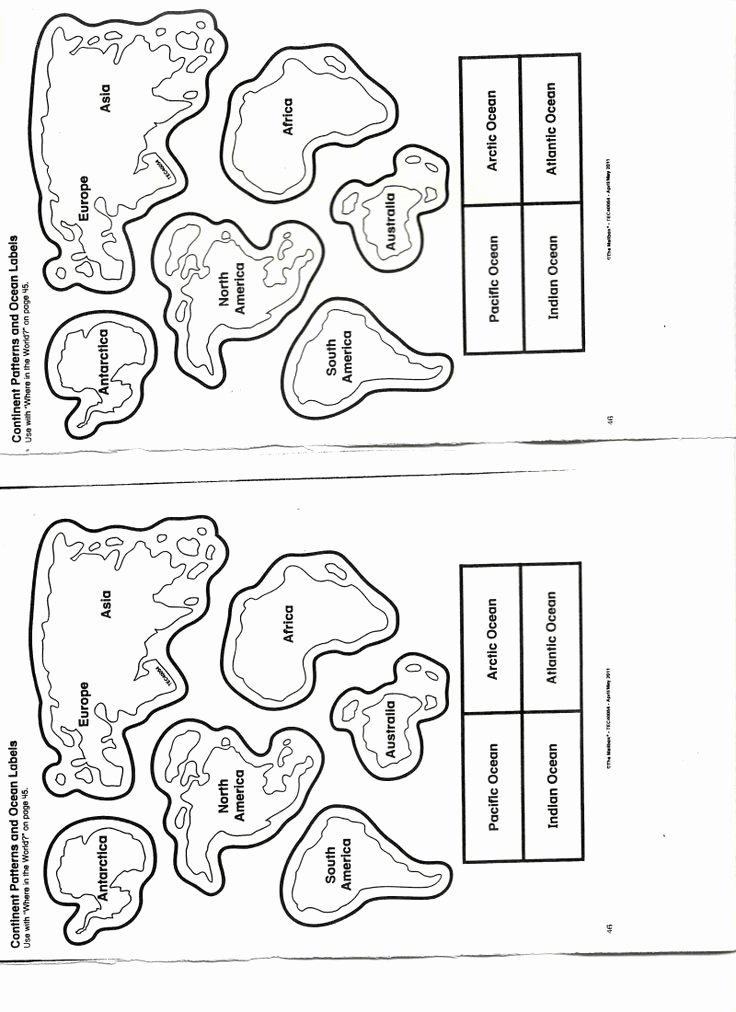 Continents and Oceans Worksheet Pdf Beautiful Best 25 Continents Ideas On Pinterest