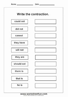 Contractions Worksheet 2nd Grade Lovely 16 Best Of Reading Strategies Worksheets Reading