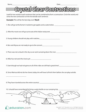 Contractions Worksheet 3rd Grade Beautiful 4th Grade Spelling Worksheets &amp; Free Printables