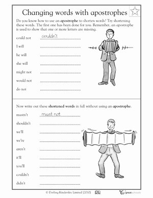 Contractions Worksheet 3rd Grade Fresh 17 Best Of 3rd Grade Worksheets Contraction