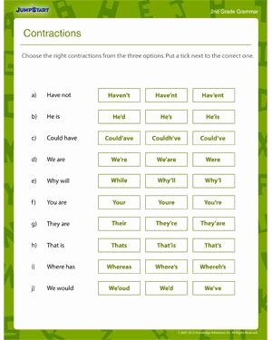 Contractions Worksheet 3rd Grade Inspirational 1000 Images About Worksheets On Pinterest