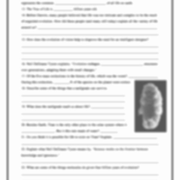 Cosmos Episode 1 Worksheet Answers Inspirational Cosmos Episode 2 some Of the Things that Molecules Do