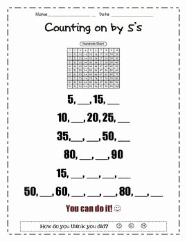Count by 5s Worksheet Inspirational 1000 Images About Counting by 5 S On Pinterest