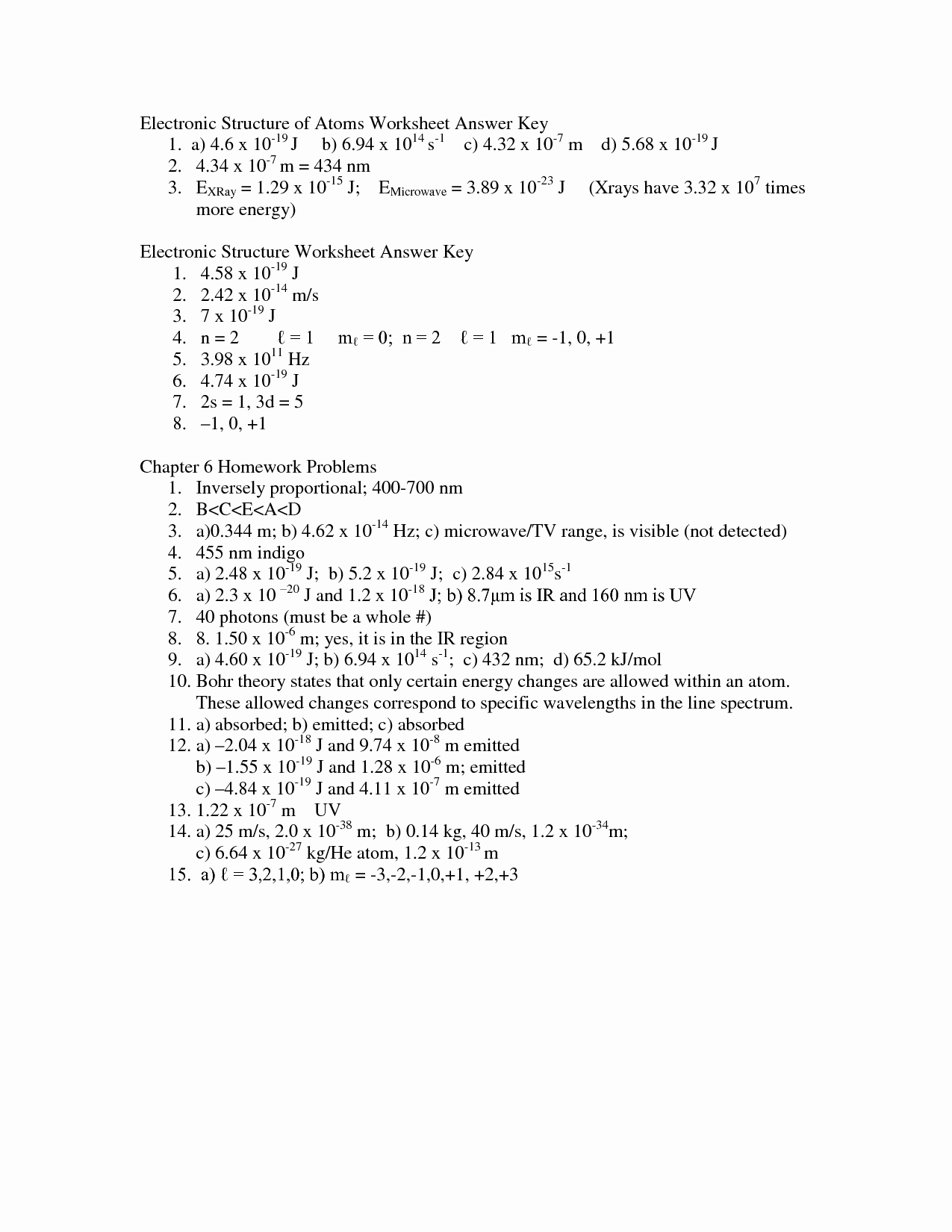 50 Counting Atoms Worksheet Answer Key