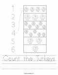 Counting by 2&amp;#039;s Worksheet Lovely Count the Turkeys Coloring Page Twisty Noodle